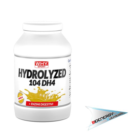 Why-Hydrolyzed 104 DH4  900 Gr Vaniglia  